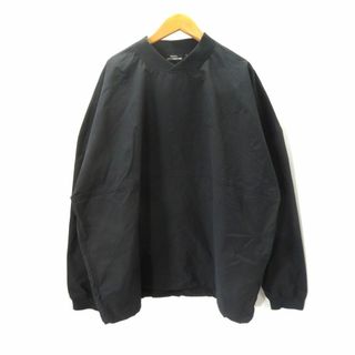 クーティー(COOTIE)のCOOTIE 21aw NAME. POLYESTER TAFFETA FOOTBALL L/S TEE BLACK(その他)