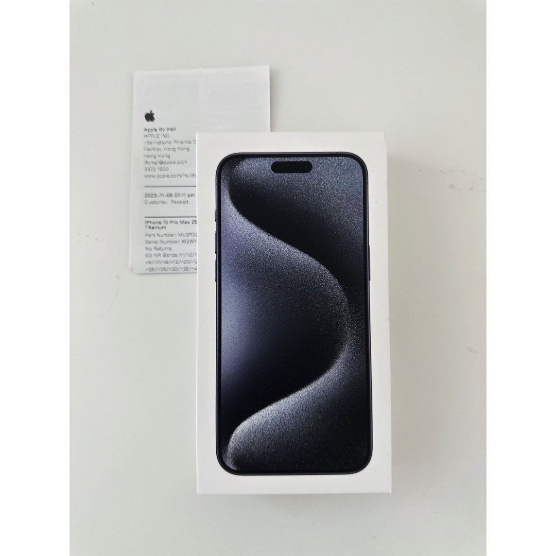 iPhone15ProMax 256GB