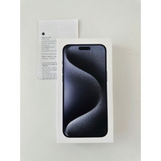 香港版　デュアルSIM対応iPhone15ProMAX 256GB 新品(スマートフォン本体)