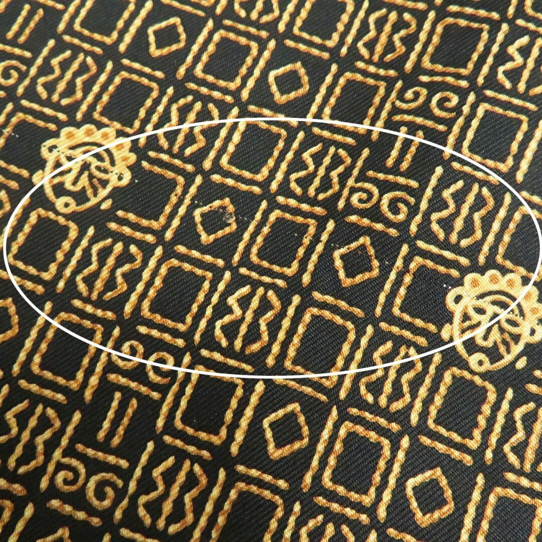 Hermes - 美品□HERMES/エルメス 総柄 シルク アンゴラ フリンジ