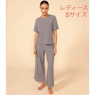 プチバトー(PETIT BATEAU)のプチバトー　新品タグ付き　半袖　パジャマ　レディースSサイズ(パジャマ)