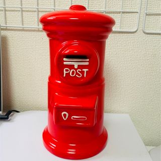 ポスト　貯金箱(置物)