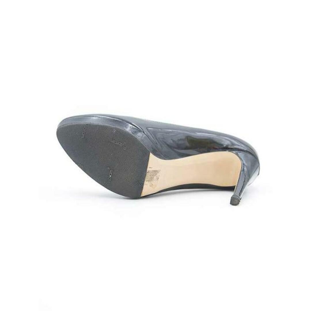 miumiu(ミュウミュウ)のmiu miu ミュウミュウ パテントヒールパンプス ブラック 36.5 レディースの靴/シューズ(ハイヒール/パンプス)の商品写真