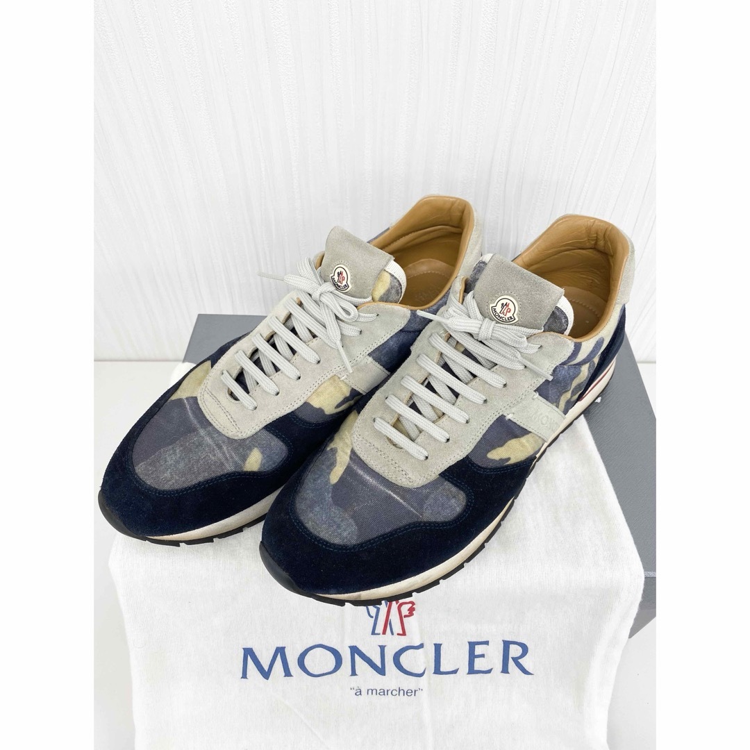 MONCLER - モンクレール カモフラ スニーカー 42サイズ 27cmの通販 by