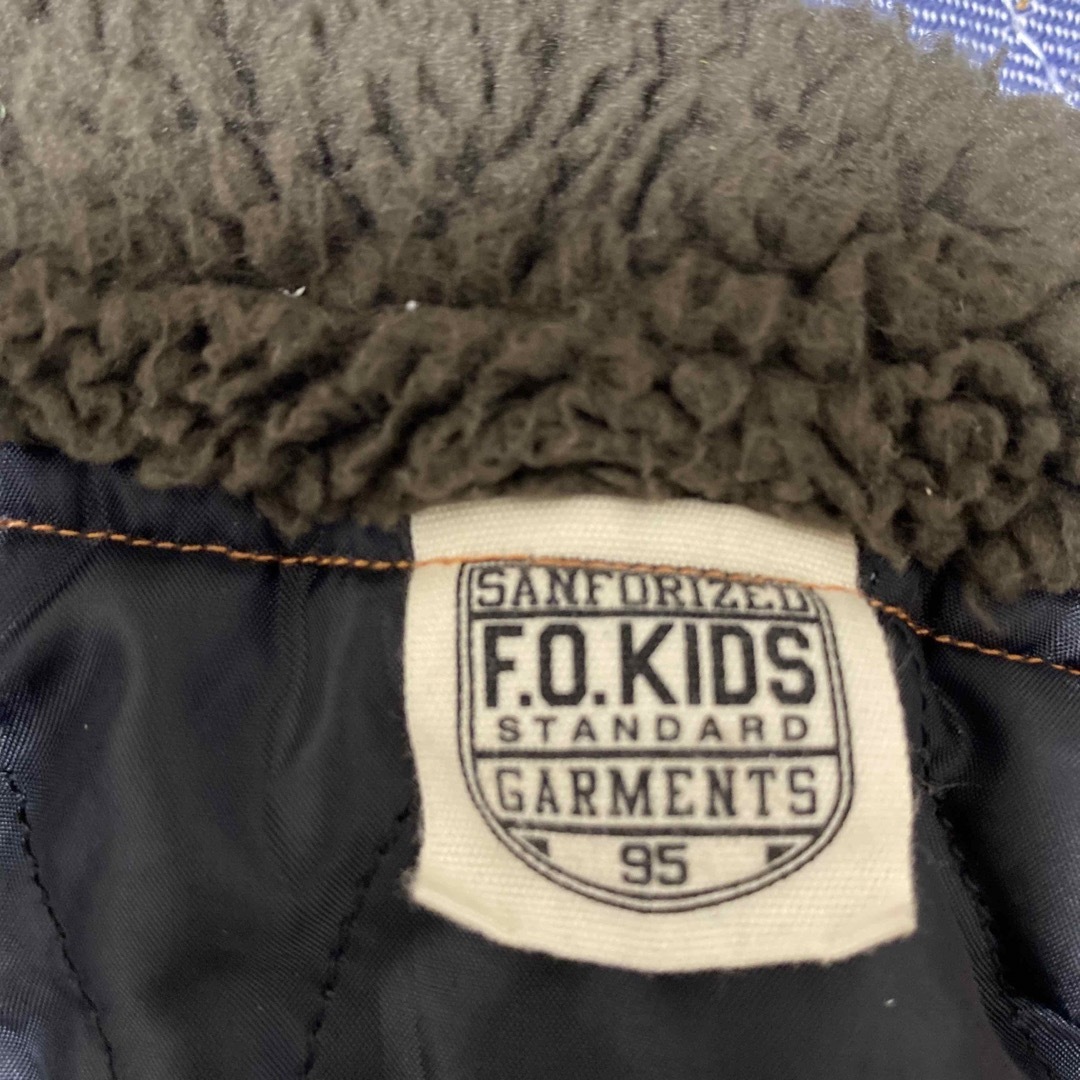 F.O.KIDS(エフオーキッズ)のF.O.KIDS ボアジャケット95 キッズ/ベビー/マタニティのキッズ服男の子用(90cm~)(ジャケット/上着)の商品写真