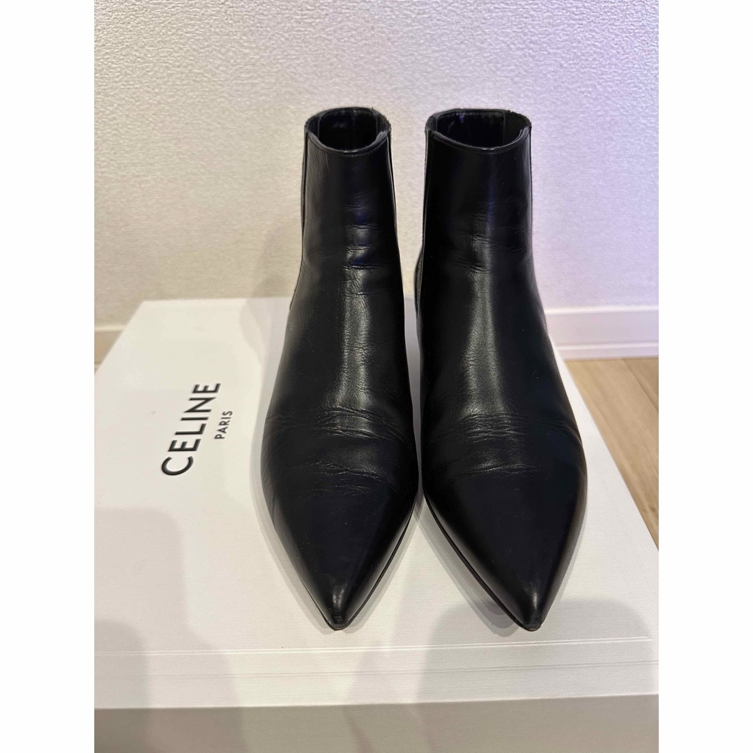 CELINE セリーヌ ショートブーツ-