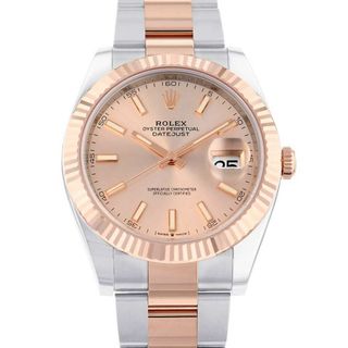 ロレックス(ROLEX)のロレックス デイトジャスト41 K18PGピンクゴールド ランダムシリアル 126331 ROLEX 腕時計(腕時計(アナログ))