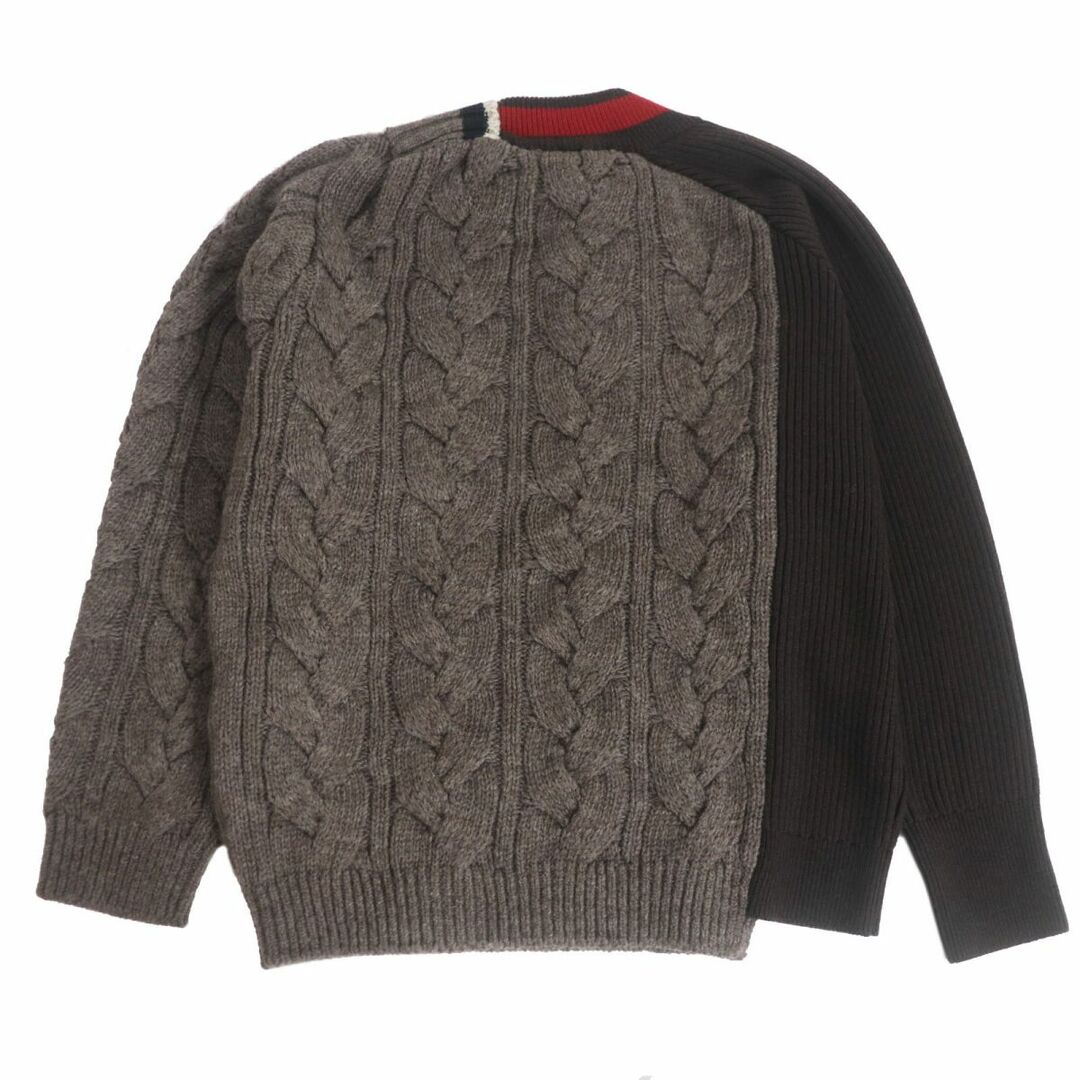 kolor - 極美品□21AW kolor/カラー 21WCM-N02302 ビッグケーブル ウール100% ドッキング レイヤードニット/セーター ブラウン 1 日本製 正規品の通販 by 衣類&ブランドリサイクル GREEN ラクマ店【土・日・祝日定休日】|カラーならラクマ kolor - 極美品□21AW kolor/カラー 21WCM-N02302 ビッグケーブル ウール100% ドッキング レイヤードニット/セーター ブラウン 1 日本製 正規品の通販 by 衣類&ブランドリサイクル GREEN ラクマ店【土・日・祝日定休日】|カラーならラクマ