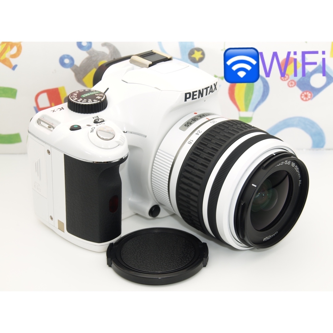 美品♡Wi-Fiスマホ転送！人気 PENTAX Q レンズキット-