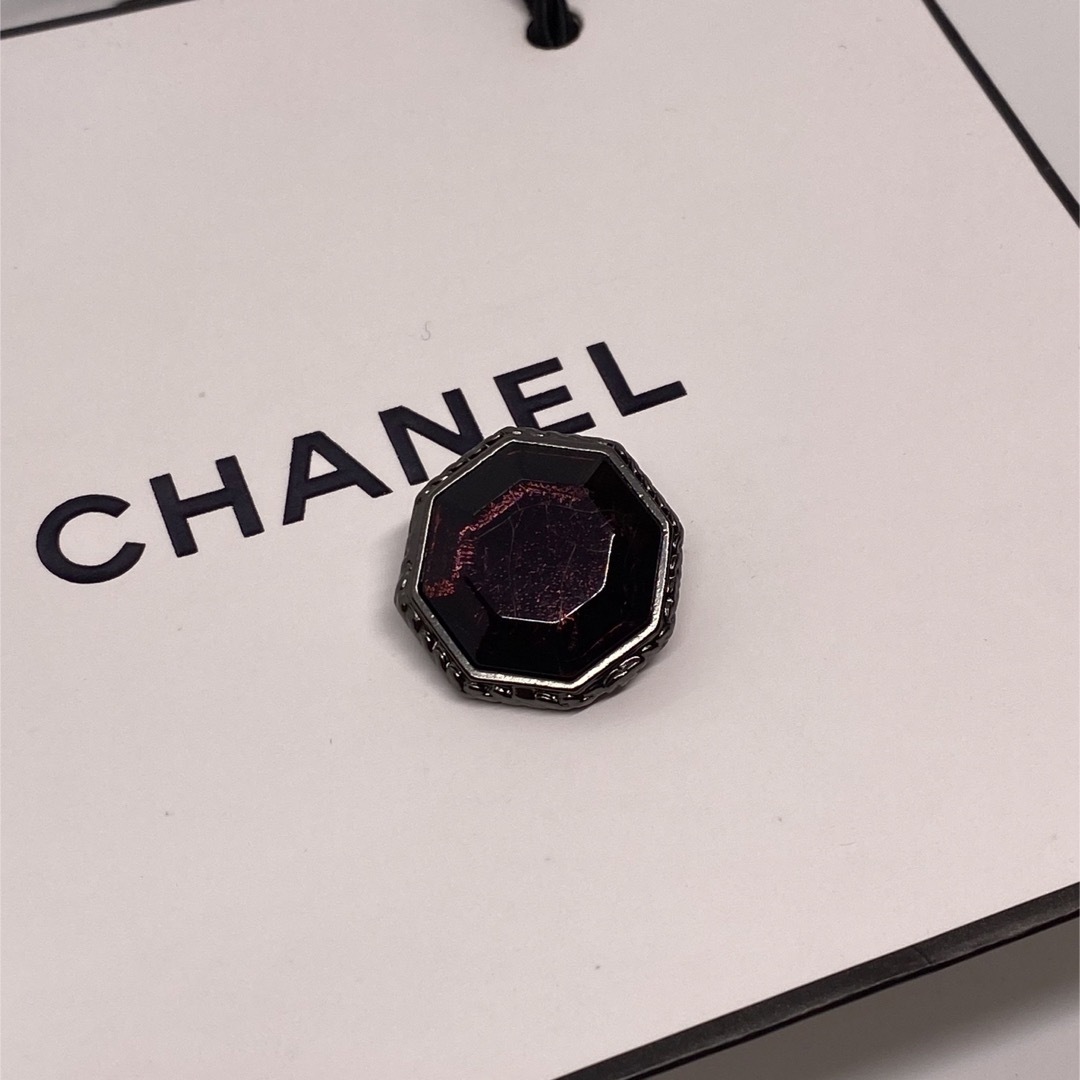 ［正規品］CHANEL ヴィンテージ ストーン系 ボタンchanelボタン