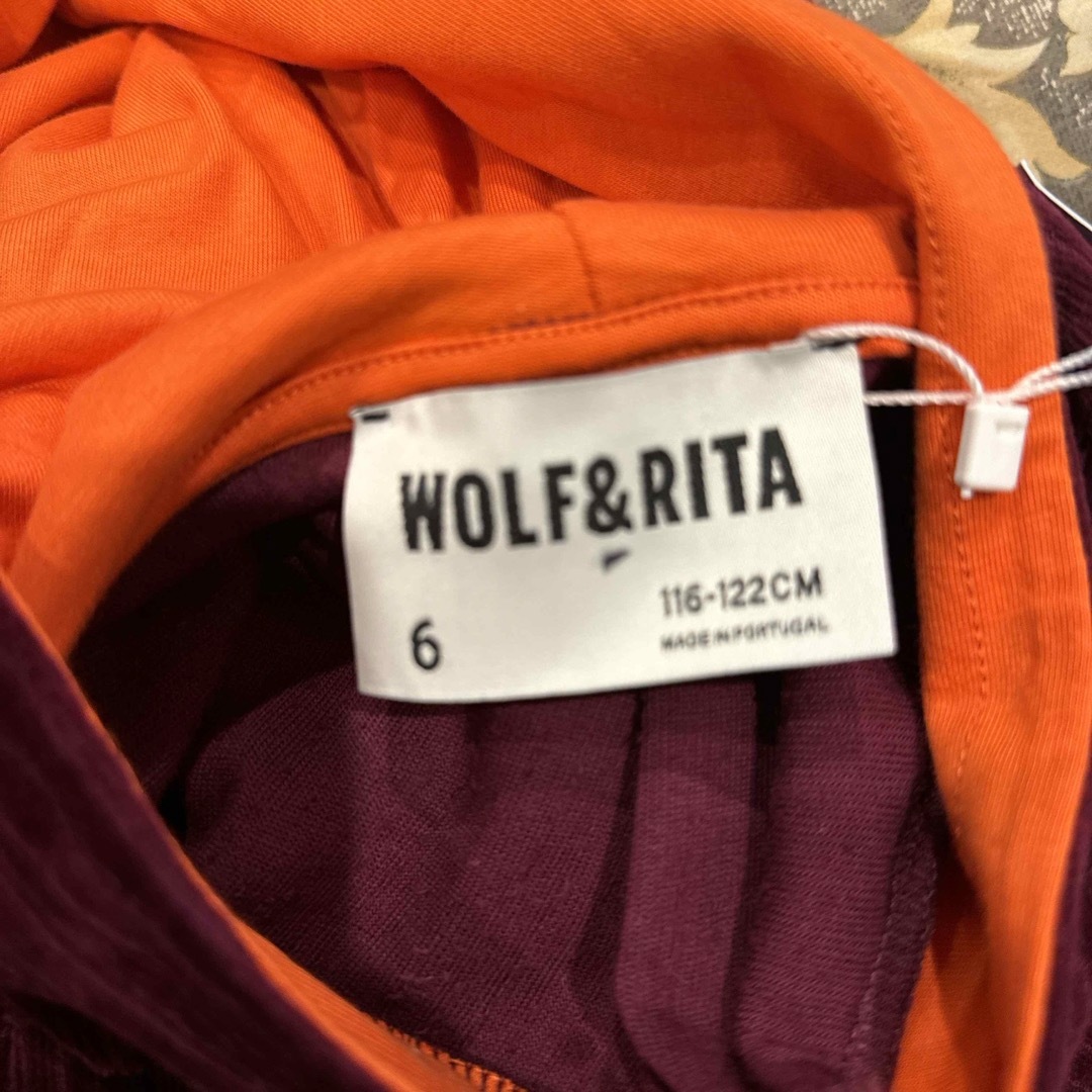 WOLF&RITA(ウォルフアンドリタ)の新品タグ付き wolf&rita 2023AW キッズ/ベビー/マタニティのキッズ服男の子用(90cm~)(Tシャツ/カットソー)の商品写真