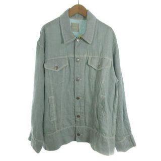 アザー(other)のキャトルズ タグ付き Linen Jacket リネンシャツ オーバー 麻 1(シャツ)