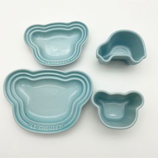 ルクルーゼ(LE CREUSET)のル・クルーゼ　お皿　こども　離乳食　プレート(離乳食器セット)