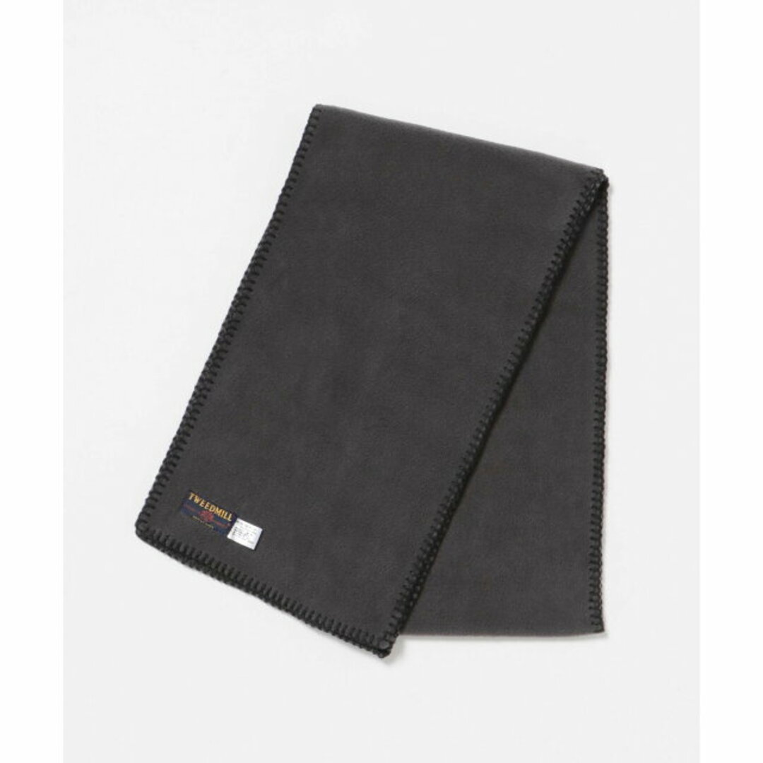 URBAN RESEARCH(アーバンリサーチ)の【BLACK】TWEED MILL BLANKET STITCH SCARF メンズのファッション小物(マフラー)の商品写真