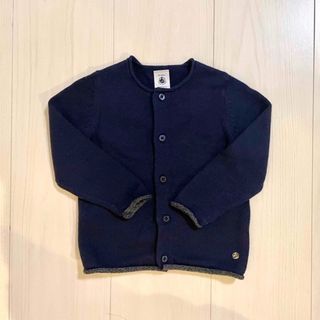 プチバトー(PETIT BATEAU)の【美品】PETIT BATEAU★カーディガン80cm(カーディガン/ボレロ)