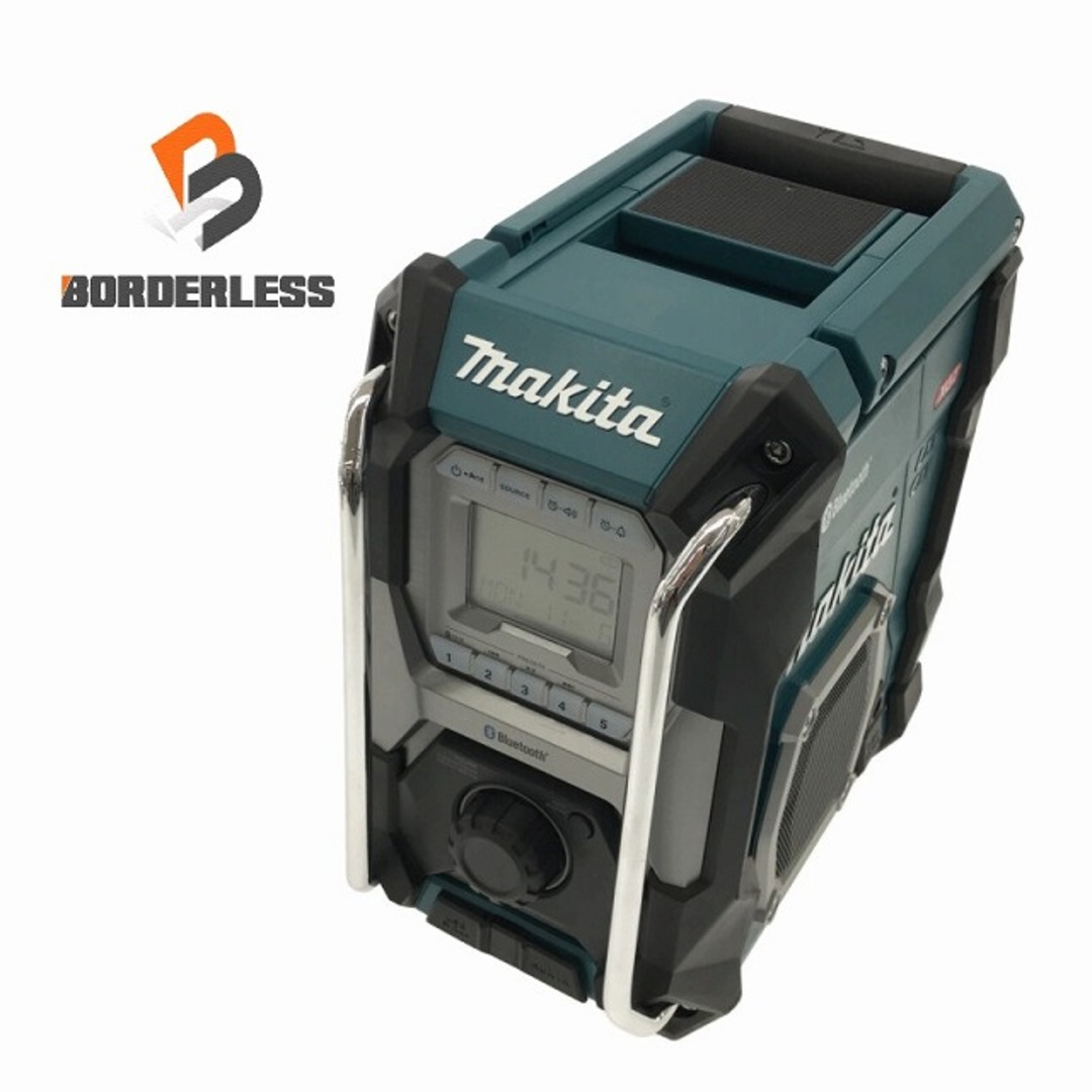 ☆美品♪☆ makita マキタ 充電式 ラジオ MR002G (青) 本体のみ Bluetooth対応 40Vmax 18V 14.4V 81166自動車/バイク