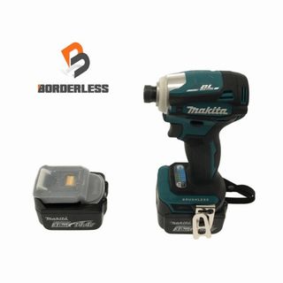 マキタ(Makita)の☆美品♪☆ makita マキタ 14.4V充電式インパクトドライバー TD162D バッテリー2個(14.4V 3.0Ah)付き 81167(工具)