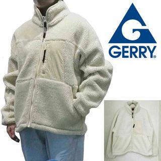 ジェリー(GERRY)の新品 L ★ GERRY ジェリー レディース ボア ジャケット オフホワイト(ブルゾン)