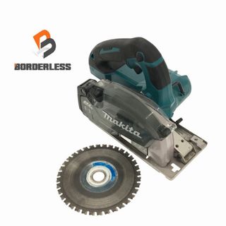 マキタ(Makita)の☆中古品☆makita マキタ 18V 150mm 充電式チップソーカッター CS553D 本体のみ コードレス チップソー切断機 鉄工用 切断機 81174(工具)