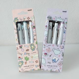 ミツビシエンピツ(三菱鉛筆)のEna kakutaコラボ 限定品 ユニボール ワン 0.38mm 6色セット(ペン/マーカー)