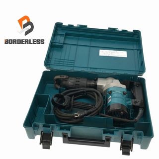 マキタ(Makita)の☆中古品☆makita マキタ 100V 電動ハンマー HM0810 ケース付 六角軸 コンクリートブレーカー ハツリ機 はつり機 斫り機 破砕 粉砕 81189(工具)