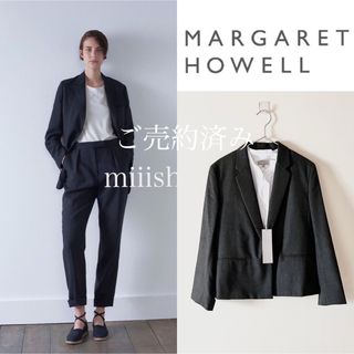 マーガレットハウエル(MARGARET HOWELL)の新品 マーガレットハウエル ファインフランネルテーラードジャケット64,900円(テーラードジャケット)