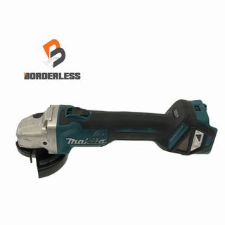 マキタ(Makita)の☆中古品☆makita マキタ 18V 100mm 充電式ディスクグラインダー GA412D 本体のみ コードレス ディスクサンダー 研磨機 研削 切削 81258(工具)