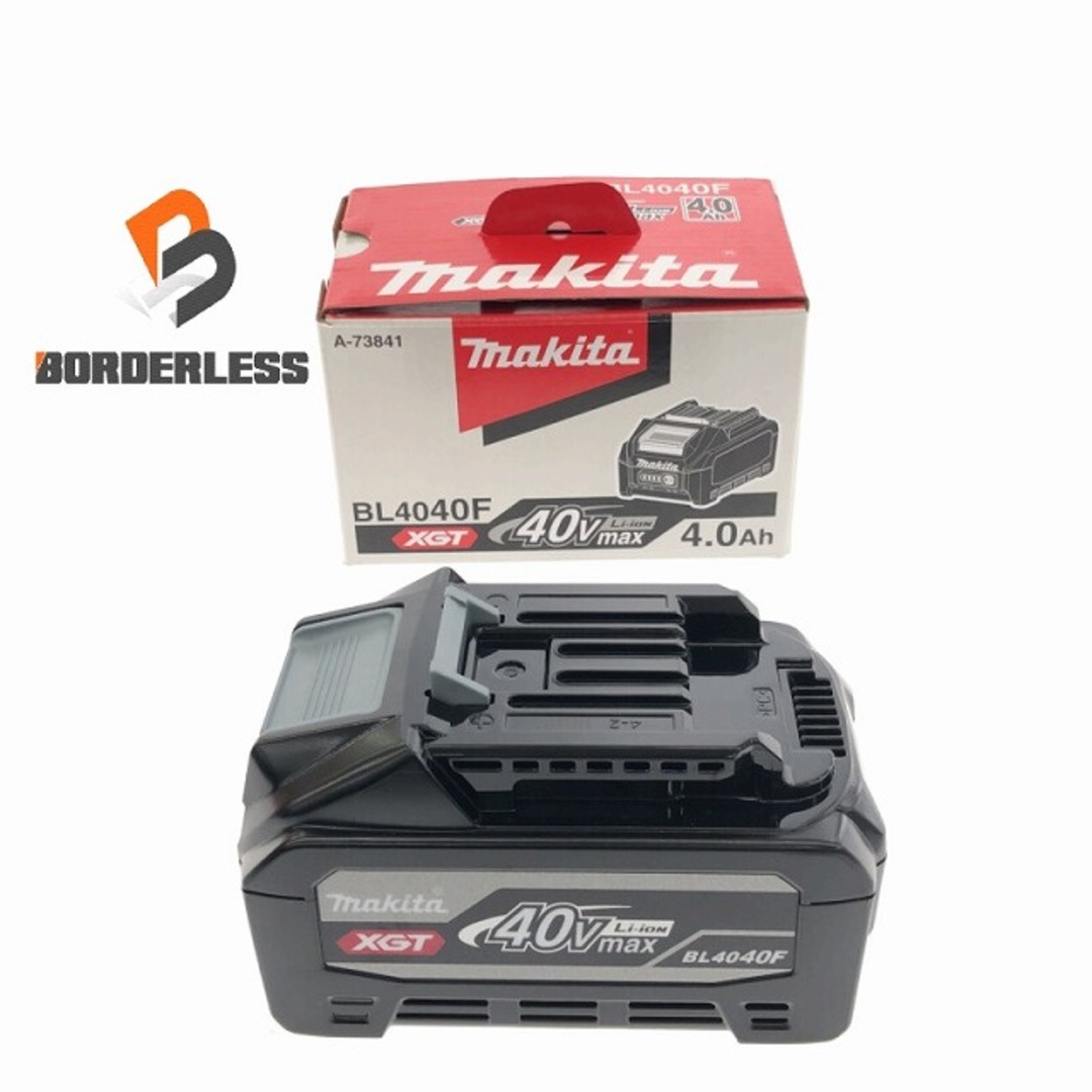 自動車/バイク☆未使用品☆makita マキタ 40Vmax 4.0Ah 高出力タイプ リチウムイオンバッテリー BL4040F リチウムイオン電池 81264