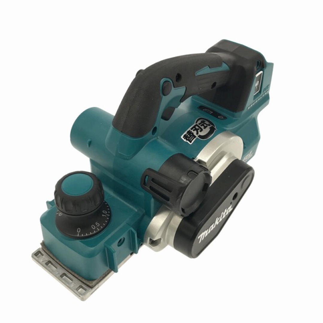 Makita(マキタ)の☆比較的綺麗☆makita マキタ 18V 82mm 充電式カンナ KP181D 本体のみ コードレス かんな 研磨機 研削 81317 自動車/バイクのバイク(工具)の商品写真