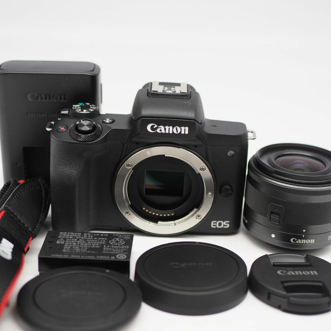 Canon - □1000ショット以下□EOS Kiss M2 標準ズームレンズキット[16 ...