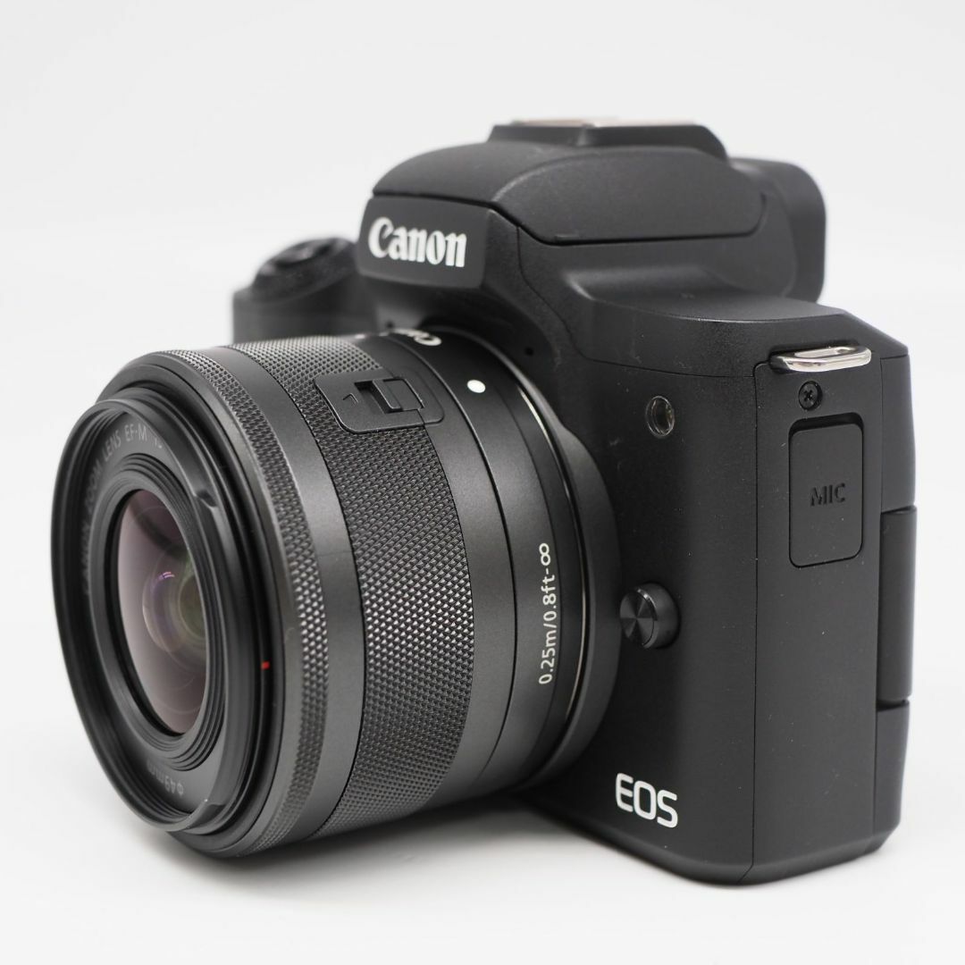 Canon - □1000ショット以下□EOS Kiss M2 標準ズームレンズキット[16 ...