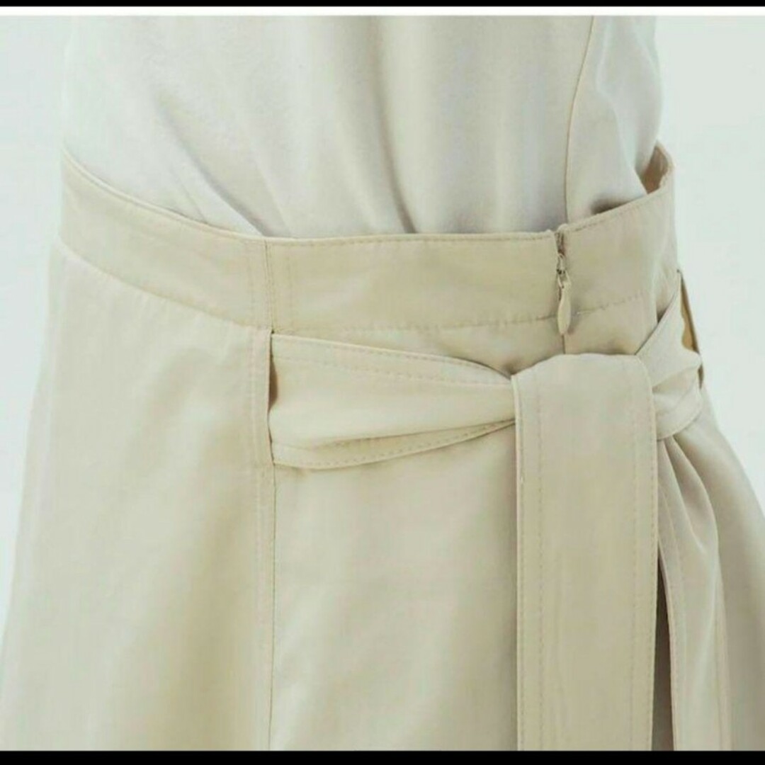 PLST(プラステ)のプラステ✨新品✨　ベルティドフレアロングスカート レディースのスカート(ロングスカート)の商品写真