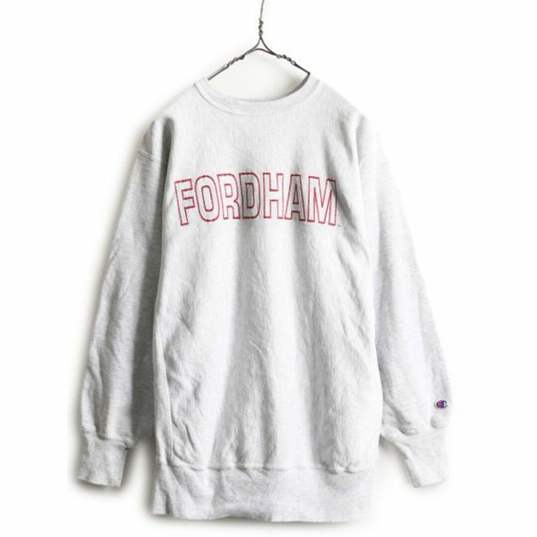 90's チャンピオン リバースウィーブ カレッジプリント スウェット XL