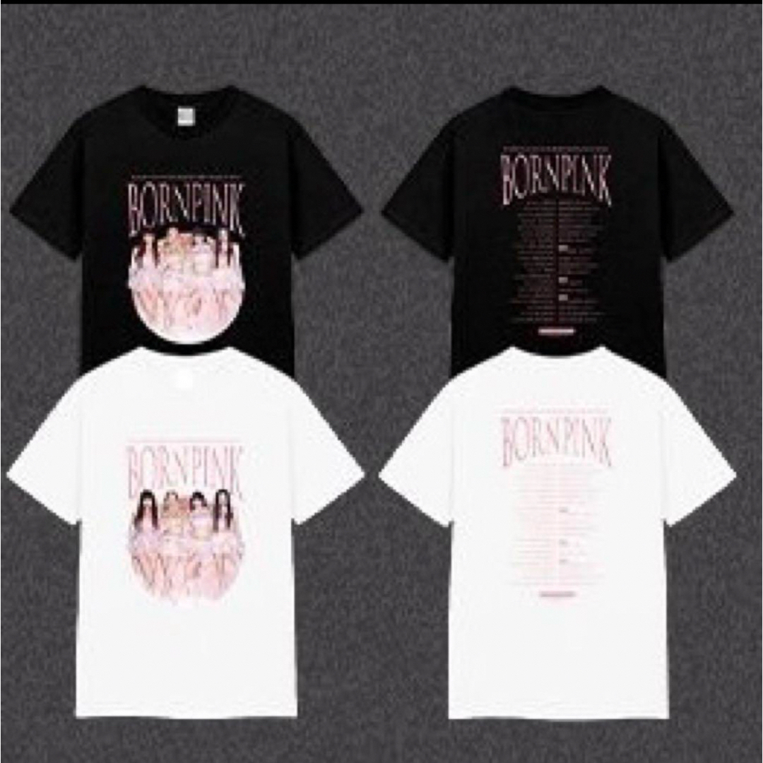 BLACKPINK(ブラックピンク)の〈新品〉BLACKPINK BORN PINK ソウルコン Tシャツ Mサイズ エンタメ/ホビーのCD(K-POP/アジア)の商品写真