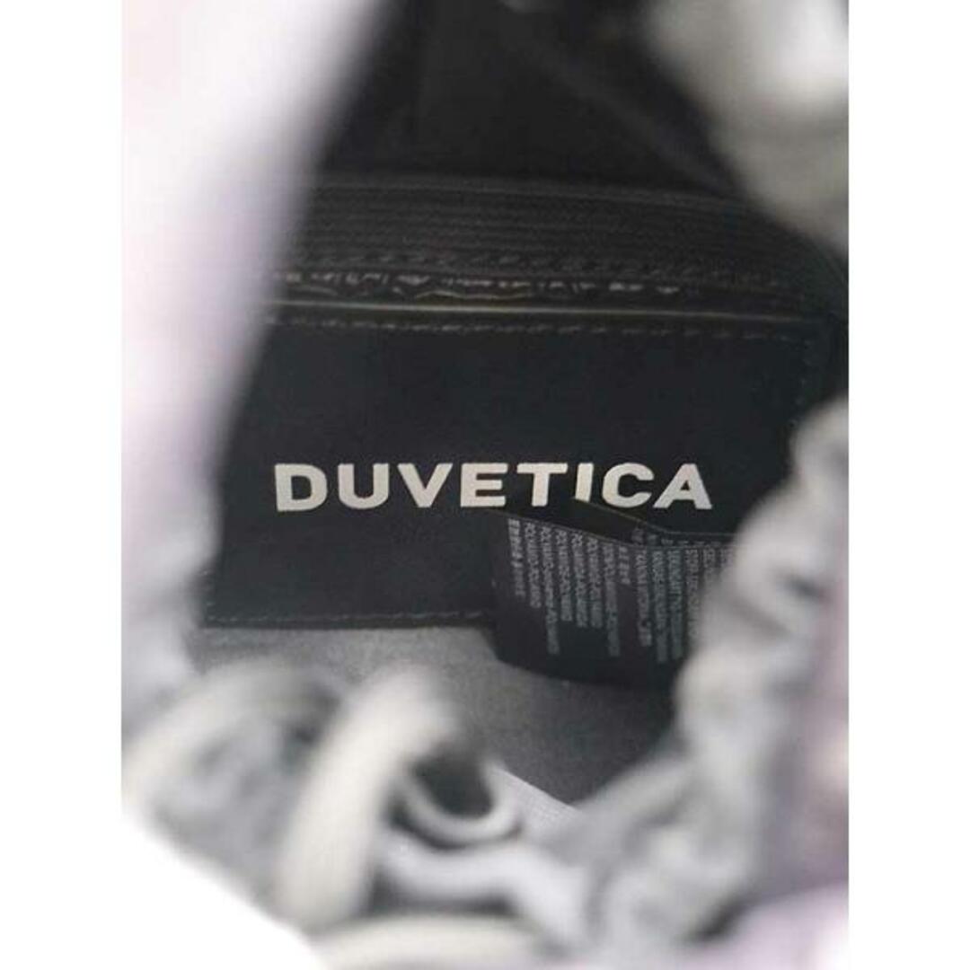 DUVETICA(デュベティカ)のDUVETICA デュベティカ 22AW ロゴパッチナイロンクロスショルダーバッグ ブラック メンズのバッグ(ショルダーバッグ)の商品写真