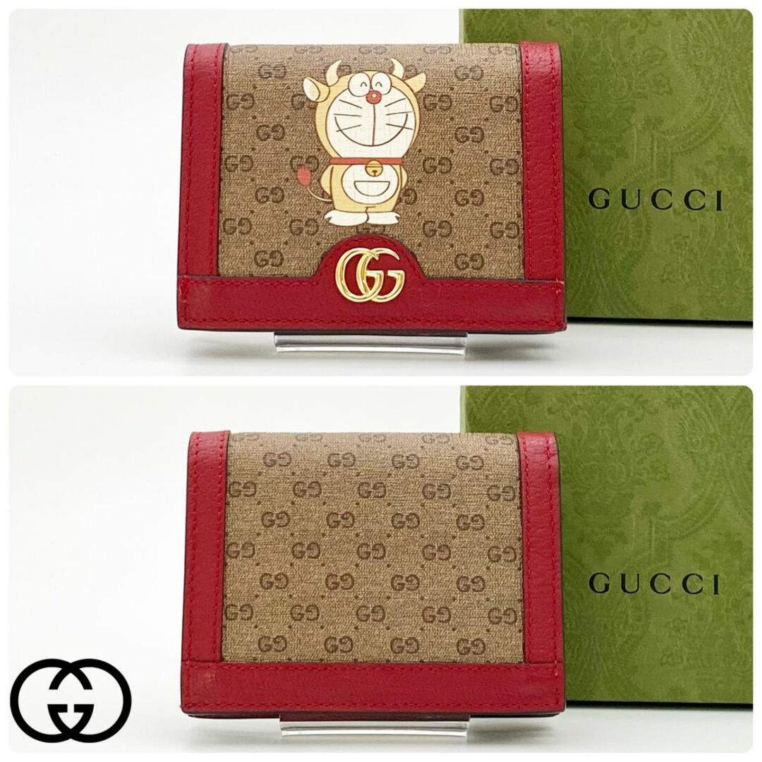 GUCCI×ドラえもん（牛）限定品 財布 ミニ財布 うしえもん-