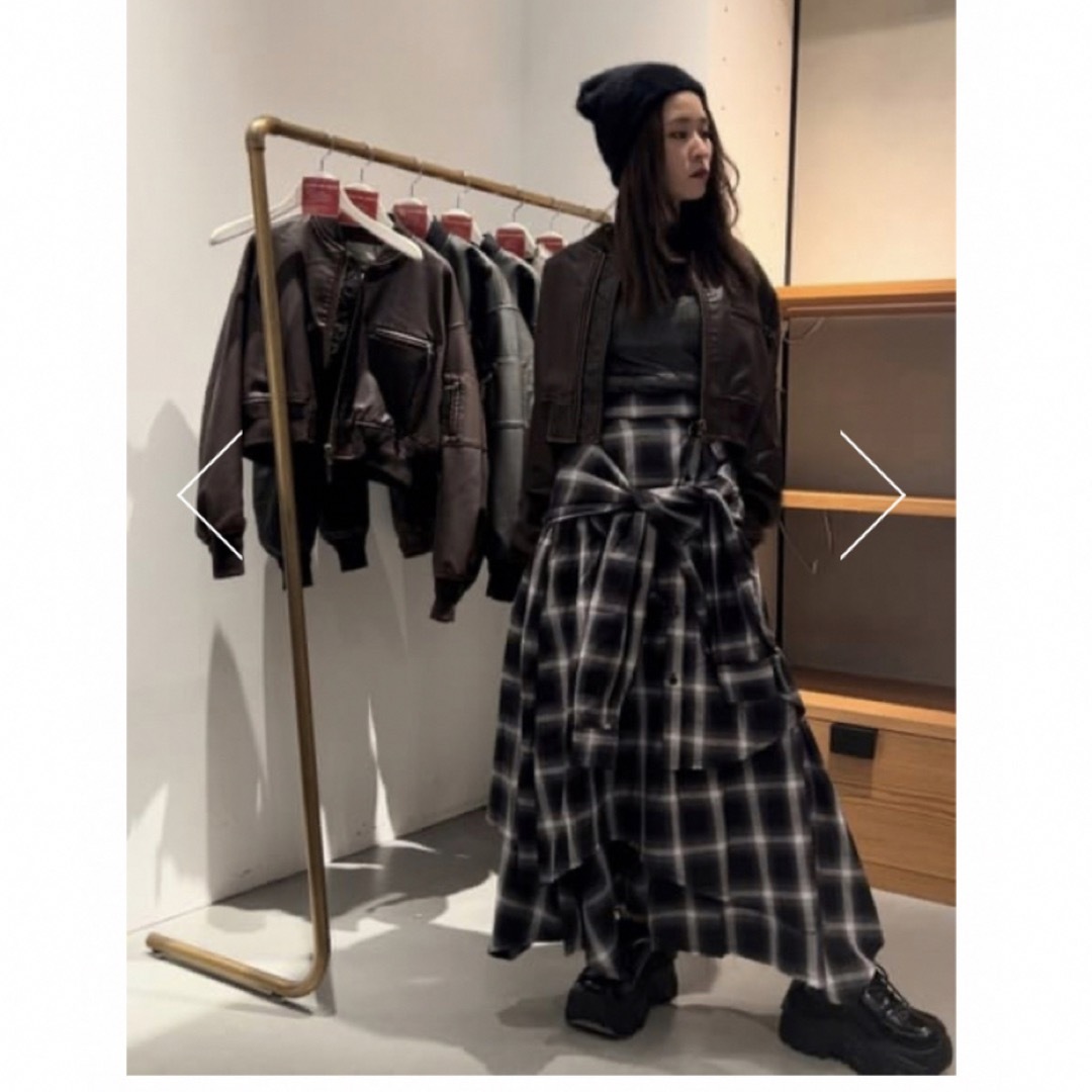 moussy(マウジー)のSLY VINTAGE F／LEATHER CROP ブルゾン レディースのジャケット/アウター(ブルゾン)の商品写真