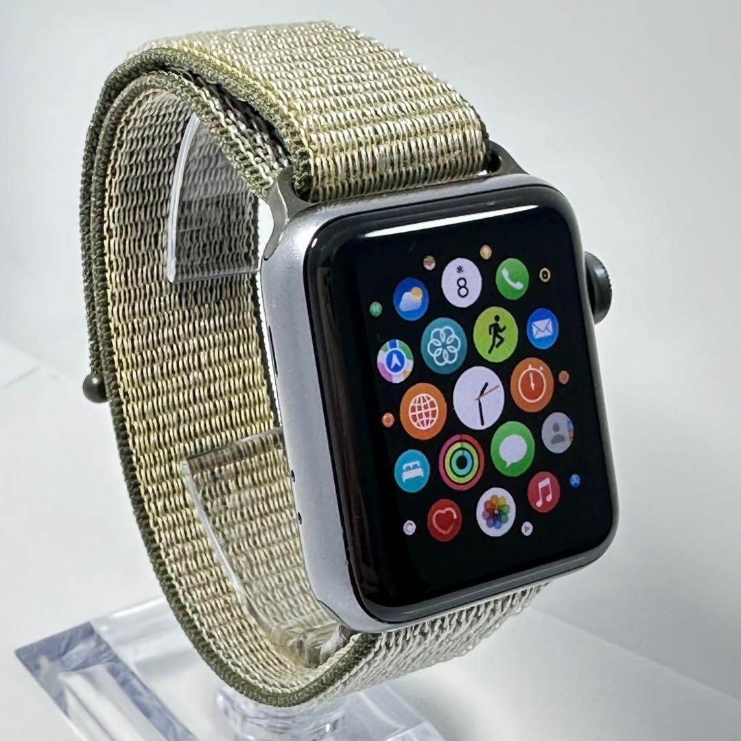 Apple Watch(アップルウォッチ)のApple Watch 3 GPS+Cellular 38mm  スペースグレイ メンズの時計(腕時計(デジタル))の商品写真