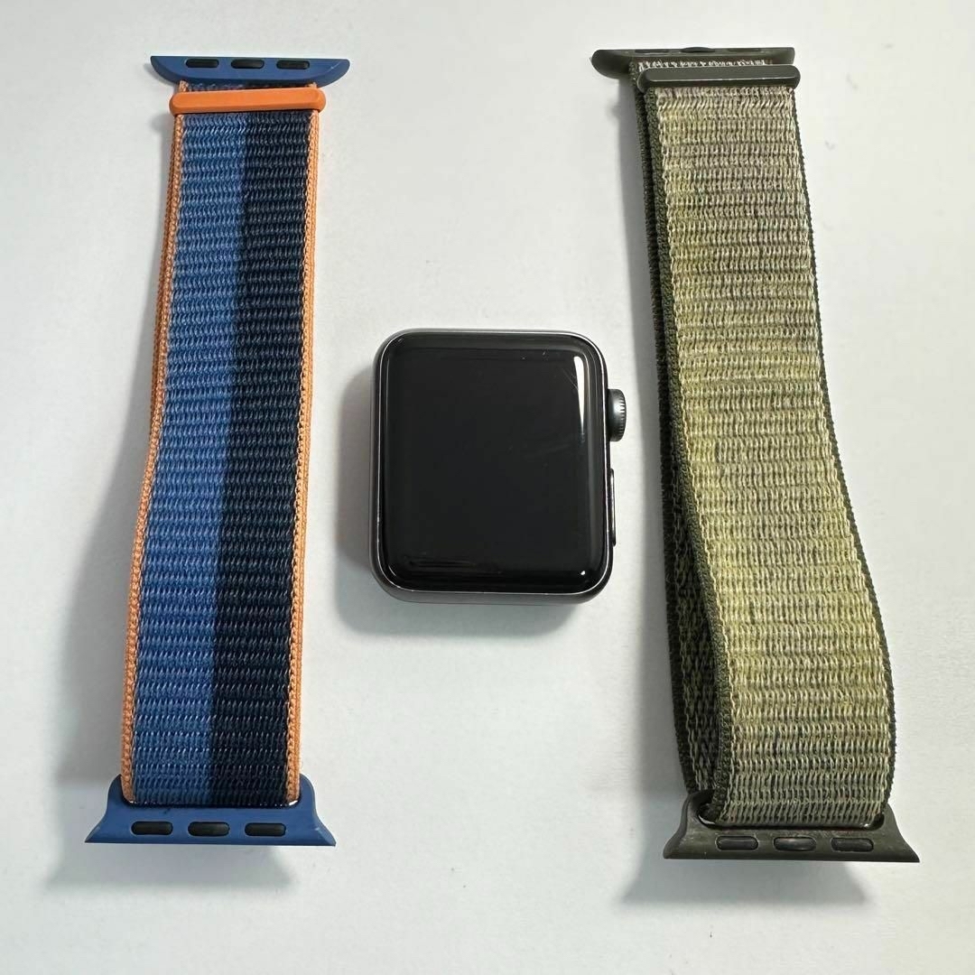 Apple Watch(アップルウォッチ)のApple Watch 3 GPS+Cellular 38mm  スペースグレイ メンズの時計(腕時計(デジタル))の商品写真