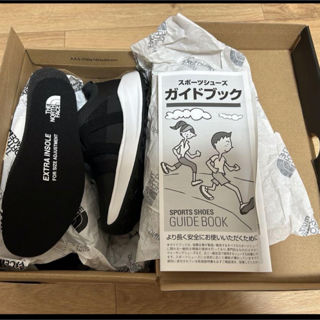 THE NORTH FACE(ザノースフェイス)のTHE NORTH FACE キャノピーランナー スニーカー キッズ/ベビー/マタニティのキッズ靴/シューズ(15cm~)(スニーカー)の商品写真