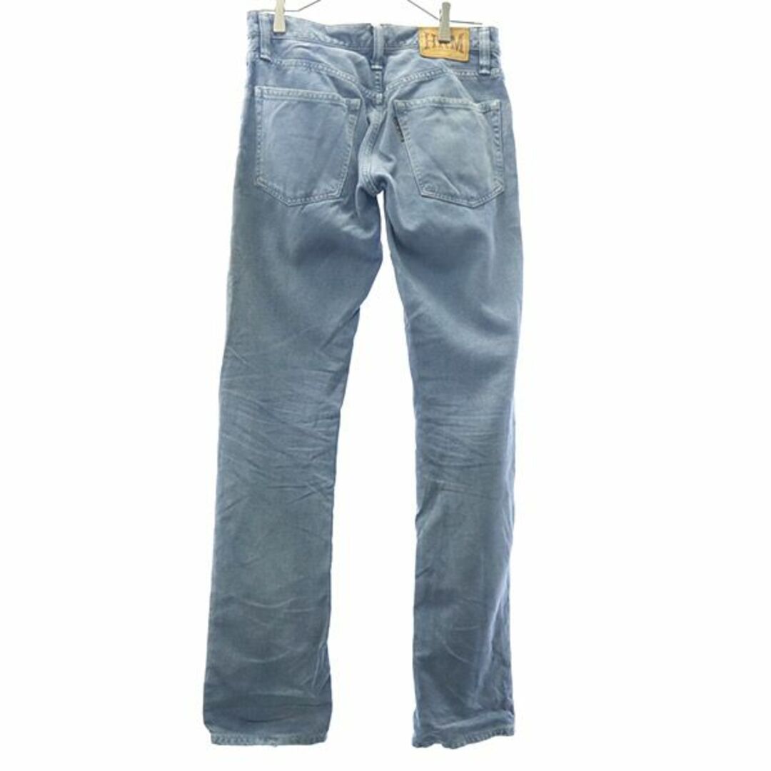 ハリウッドランチマーケット 日本製 ストレート デニムパンツ w28 ブルー HOLLYWOOD RANCH MARKET ジーンズ レディース 【中古】 【231110】 H.R MARKET デニムショートパンツ!日本製!ハリウッドランチマーケット!