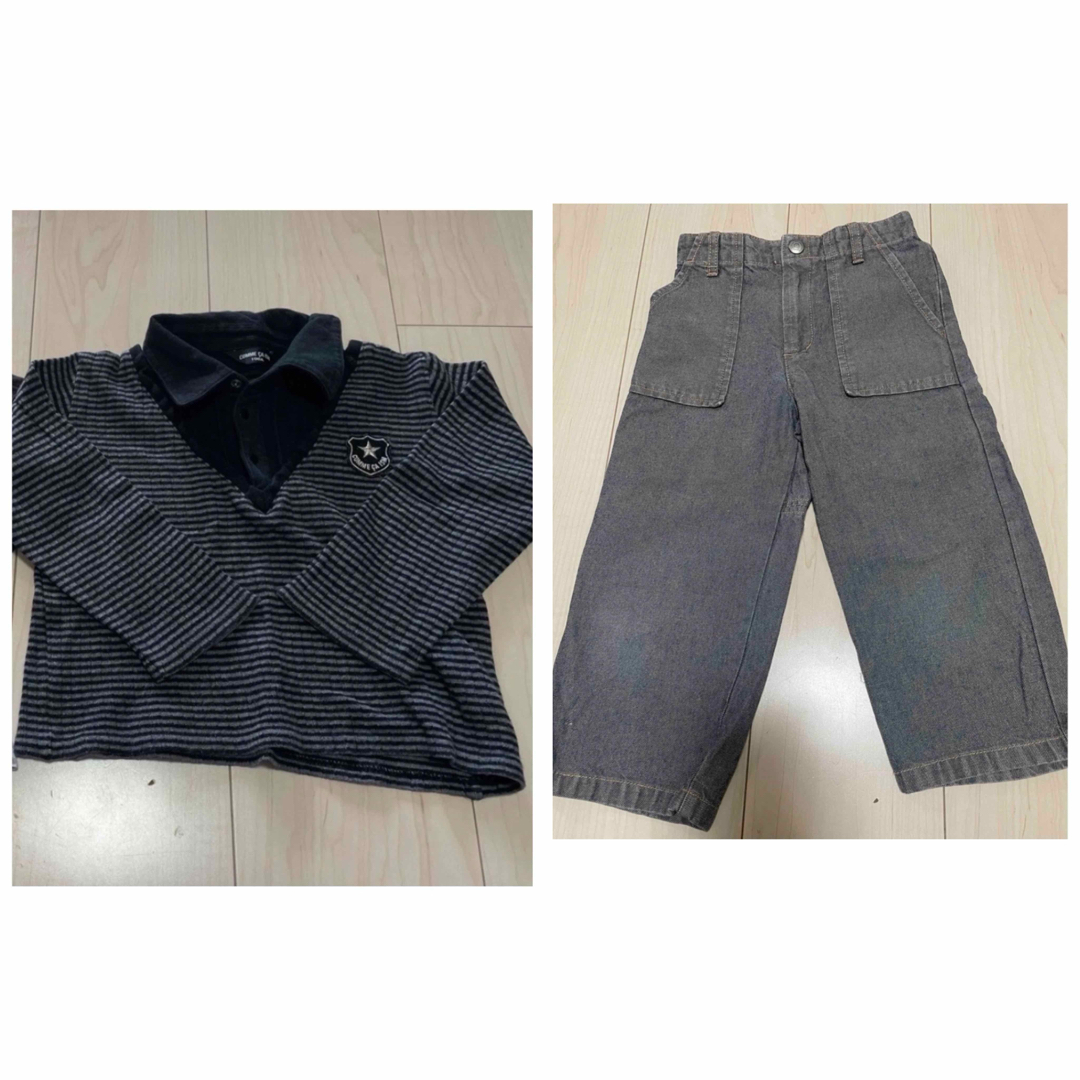 GAP Kids(ギャップキッズ)のキッズCOMME CA ISMロンティGAPパンツ  100cm キッズ/ベビー/マタニティのキッズ服男の子用(90cm~)(パンツ/スパッツ)の商品写真