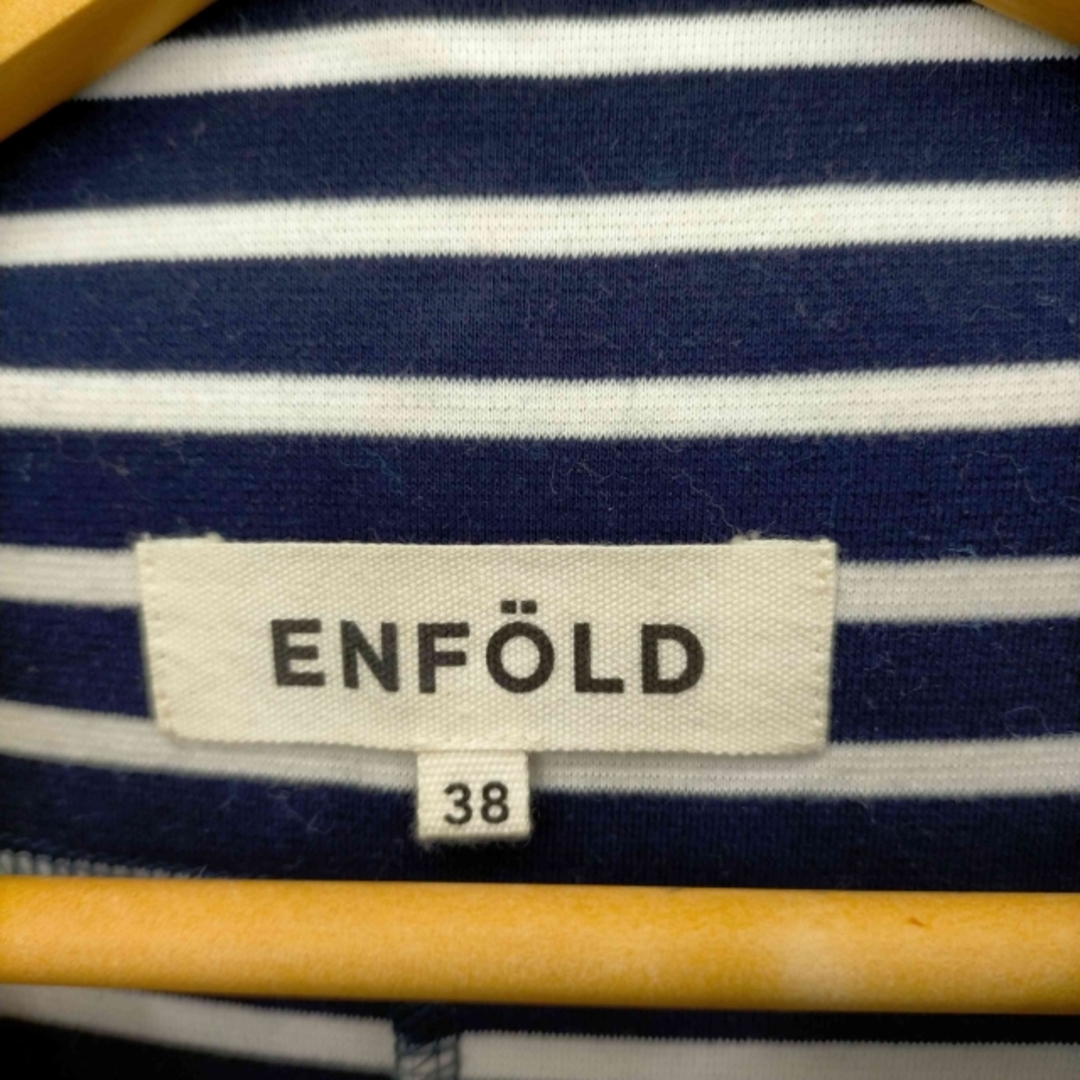 ENFOLD(エンフォルド)のENFOLD(エンフォルド) ボーダー S/S ワンピース レディース トップス レディースのトップス(その他)の商品写真