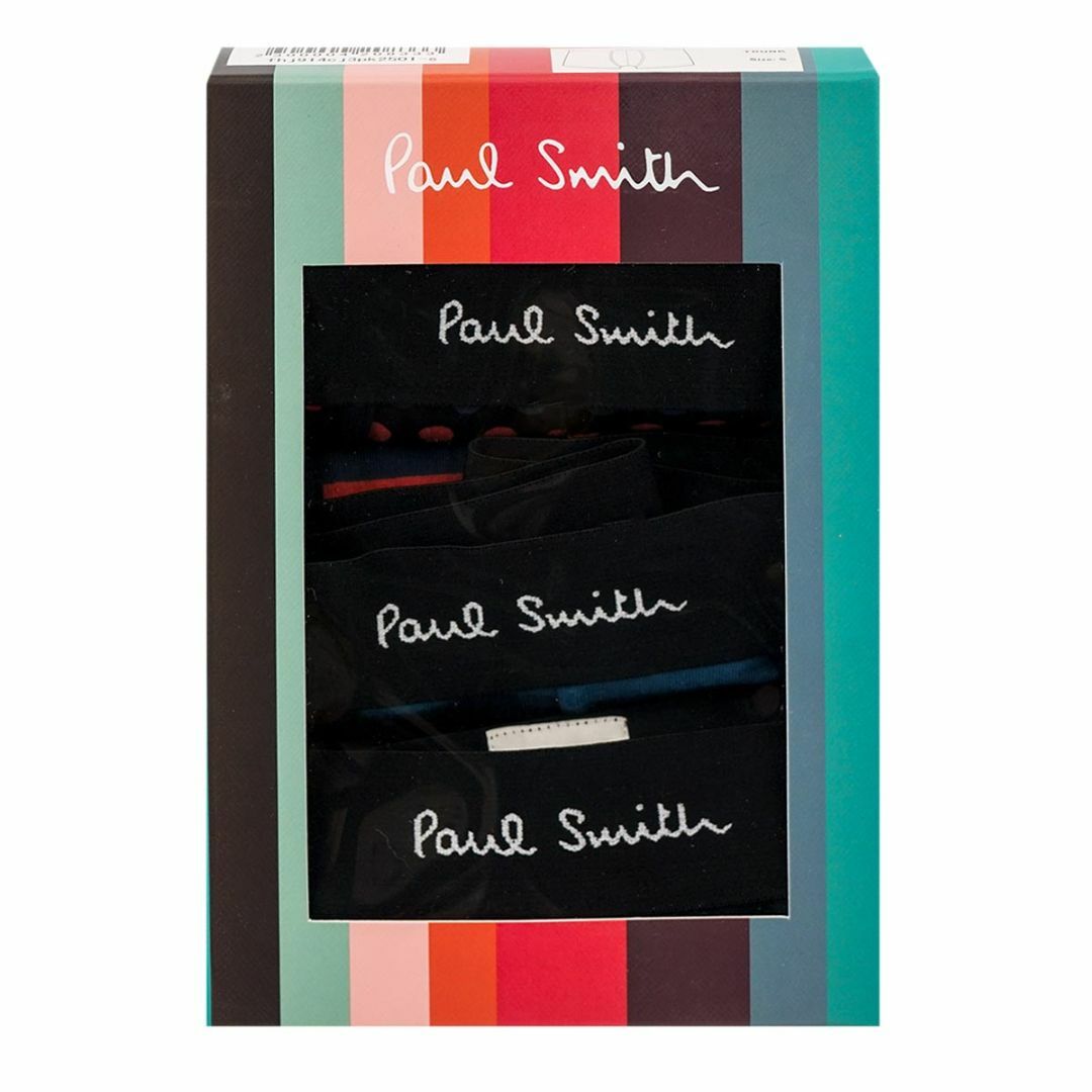 Paul Smith(ポールスミス)のPaul Smith ポールスミス ボクサーパンツ M1A 914C J3PK25 メンズ 3枚セット 01 マルチカラー Sサイズ メンズのアンダーウェア(ボクサーパンツ)の商品写真