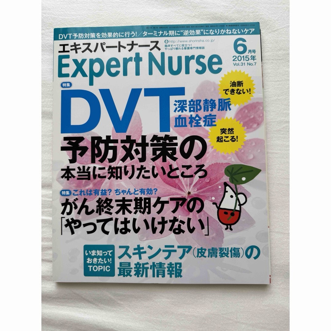 エキスパートナース　DVT  がん終末期ケア エンタメ/ホビーの本(健康/医学)の商品写真