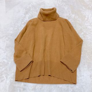 MACPHEE レアカラー! ラムカシミヤタートルネックプルオーバー