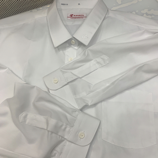 カンコーKANKO 制服 女子長袖シャツ  ゆったりBLサイズ 新品(シャツ/ブラウス(長袖/七分))