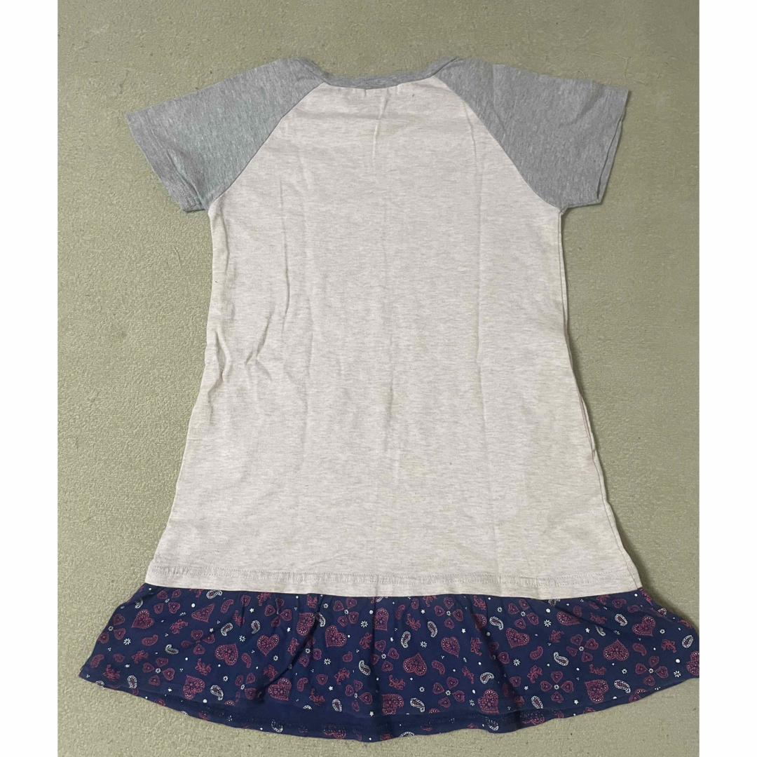 a.v.v(アーヴェヴェ)のa.v.v 半袖 Tシャツ　130 チュニック キッズ/ベビー/マタニティのキッズ服女の子用(90cm~)(Tシャツ/カットソー)の商品写真