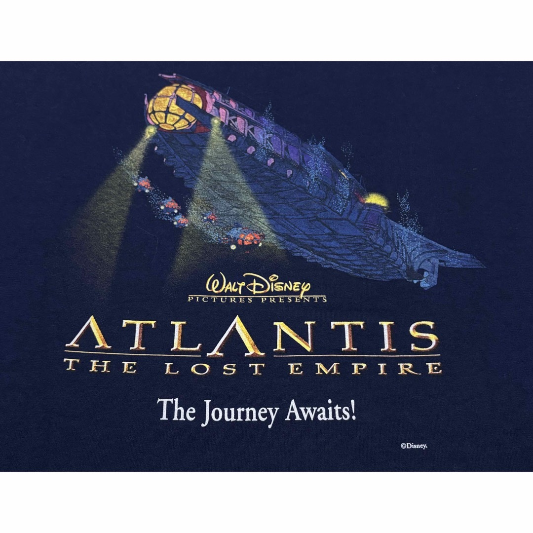 Disney(ディズニー)のDisney ATLANTIS Tシャツ　ディズニー　ムービーT  映画　XL メンズのトップス(Tシャツ/カットソー(半袖/袖なし))の商品写真