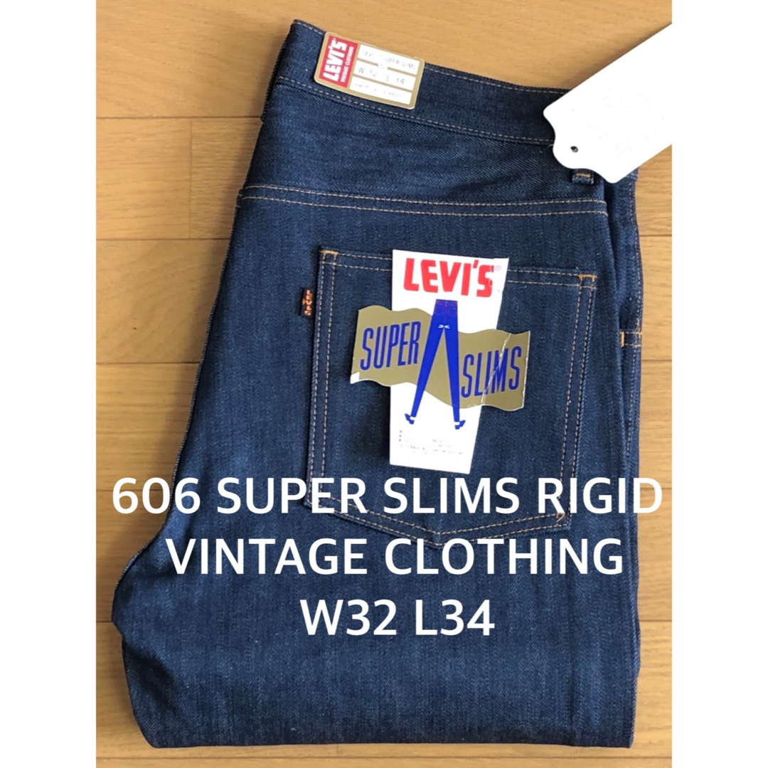 LVC 1965年 606 SUPER SLIM RIGID商品名Levi